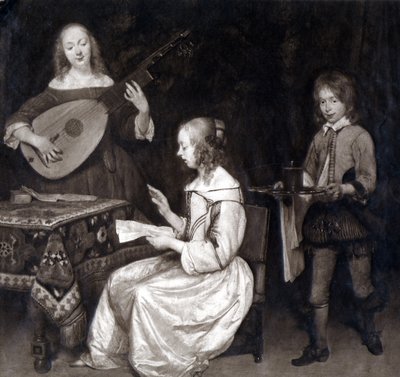 Gerard ter Borch, Musical Scene by Unknown